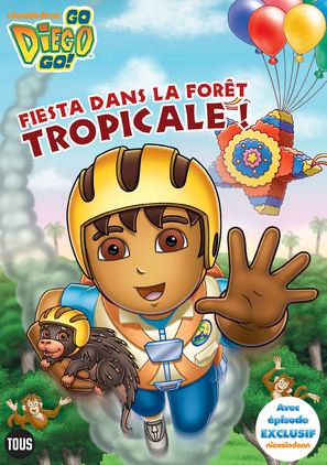 &quot;Go, Diego! Go!&quot; - French DVD movie cover (thumbnail)