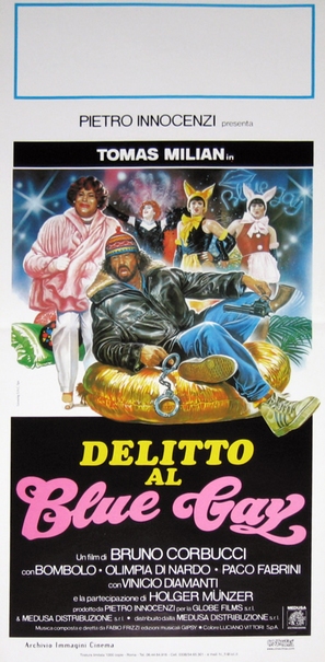 Delitto al Blue Gay - Italian Movie Poster (thumbnail)