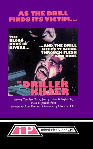 The Driller Killer - German DVD movie cover (thumbnail)