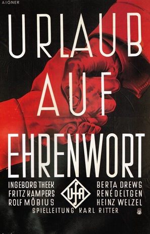 Urlaub auf Ehrenwort - German Movie Poster (thumbnail)