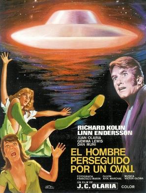 El hombre perseguido por un O.V.N.I. - Spanish Movie Poster (thumbnail)