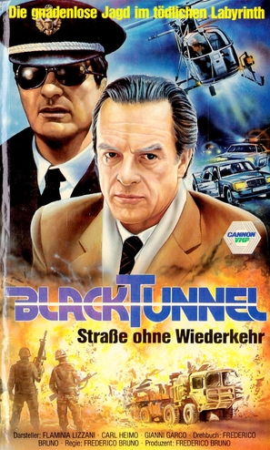 Black Tunnel - German VHS movie cover (thumbnail)