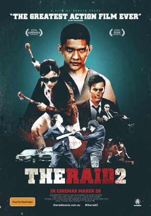 The Raid 2: Berandal - Australian Movie Poster (thumbnail)