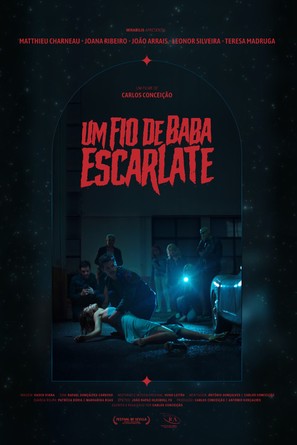 Um Fio de Baba Escarlate - Portuguese Movie Poster (thumbnail)