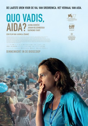 Quo vadis, Aida? - Dutch Movie Poster (thumbnail)