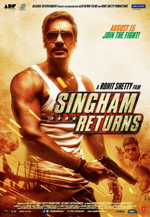 Singham Returns - Indian Movie Poster (thumbnail)