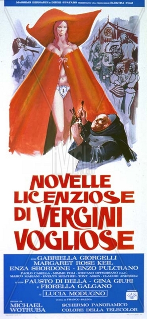Novelle licenziose di vergini vogliose - Italian Movie Poster (thumbnail)