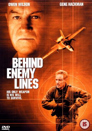 Behind Enemy Lines - British DVD movie cover (thumbnail)
