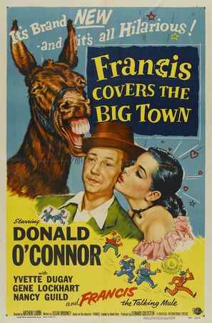 Francis Covers the Big Town - Movie Poster (thumbnail)