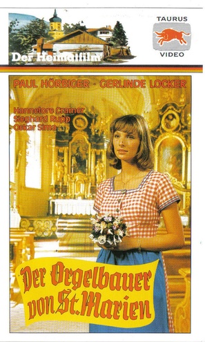 Der Orgelbauer von St. Marien - German VHS movie cover (thumbnail)