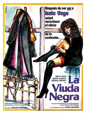 La viuda negra - Mexican Movie Poster (thumbnail)