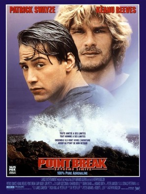 Point Break - French Movie Poster (thumbnail)