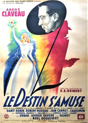 Le destin s'amuse - French Movie Poster (thumbnail)