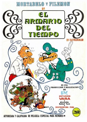 El armario del tiempo - Spanish Movie Poster (thumbnail)