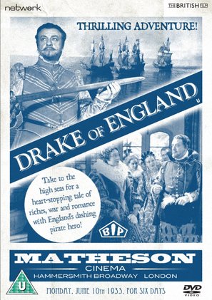 Drake of England - British DVD movie cover (thumbnail)