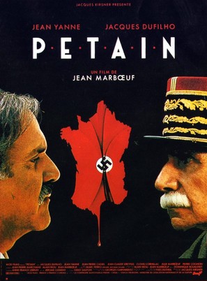 P&eacute;tain - French Movie Poster (thumbnail)