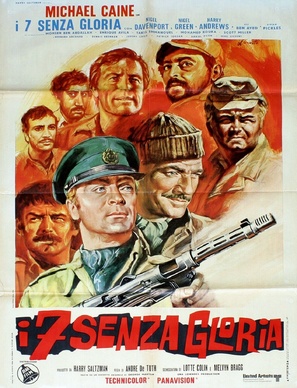 Play Dirty - Italian Movie Poster (thumbnail)