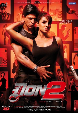 Don 2 - Indian Movie Poster (thumbnail)