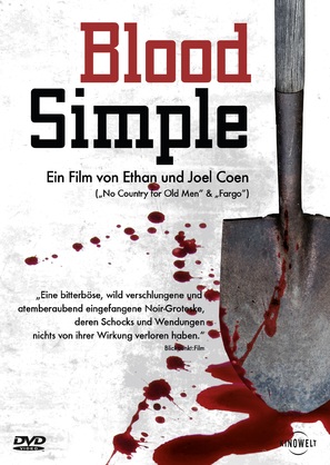 Blood Simple - German Movie Cover (thumbnail)