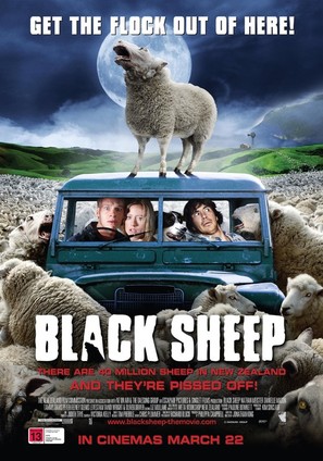 Black Sheep - New Zealand Movie Poster (thumbnail)