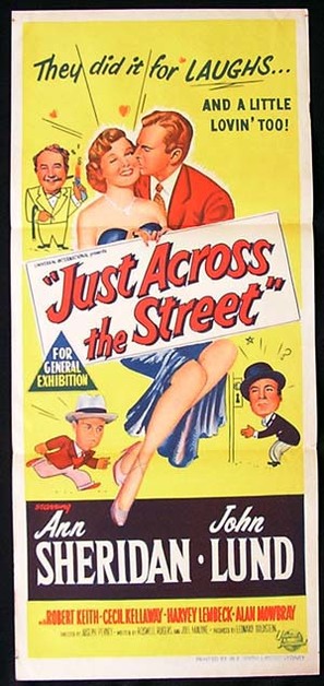 Just Across the Street - Australian Movie Poster (thumbnail)