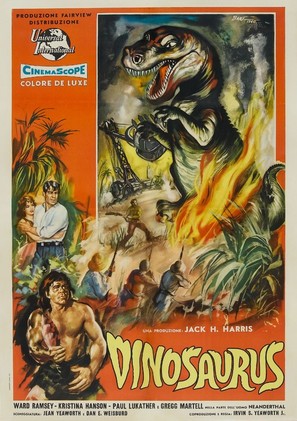 Dinosaurus! - Italian Movie Poster (thumbnail)