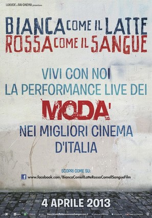 Bianca come il latte, rossa come il sangue - Italian Movie Poster (thumbnail)
