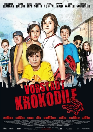 Die Vorstadtkrokodile - German Movie Poster (thumbnail)