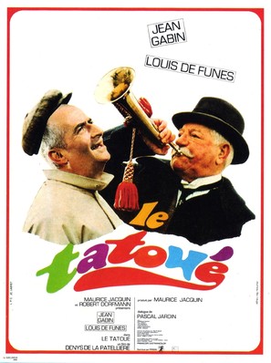 Le tatou&eacute; - French Movie Poster (thumbnail)