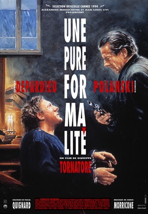 Pura formalit&agrave;, Una - French Movie Poster (thumbnail)