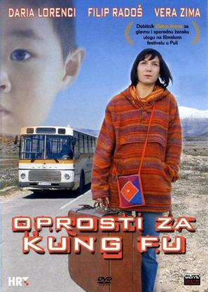 Oprosti za kung fu - Croatian DVD movie cover (thumbnail)
