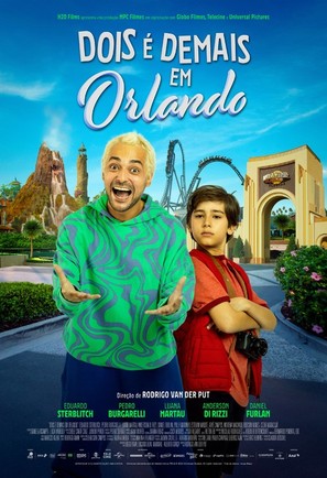 Dois &eacute; Demais em Orlando - Brazilian Movie Poster (thumbnail)