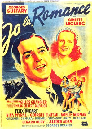 Jo la Romance - French Movie Poster (thumbnail)