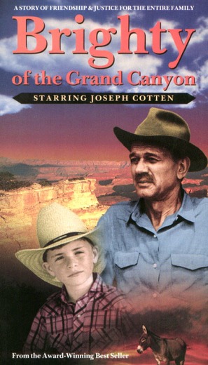 Brighty of the Grand Canyon - VHS movie cover (thumbnail)