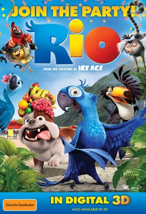 Rio - Australian Movie Poster (thumbnail)