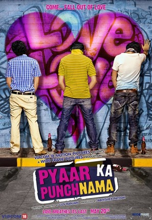 Pyaar Ka Punchnama - Indian Movie Poster (thumbnail)