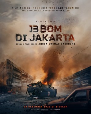 13 Bom di Jakarta - Indonesian Movie Poster (thumbnail)