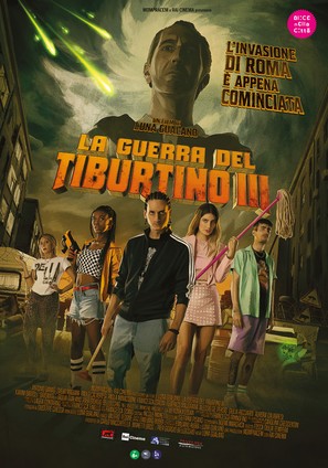 La Guerra del Tiburtino III - Italian Movie Poster (thumbnail)