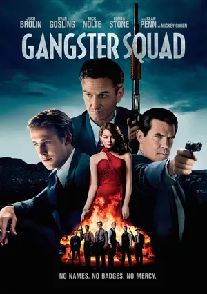 Gangster Squad - DVD movie cover (thumbnail)