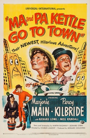 Ma and Pa Kettle Go to Town - Movie Poster (thumbnail)