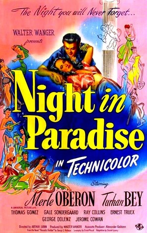 Night in Paradise - Movie Poster (thumbnail)