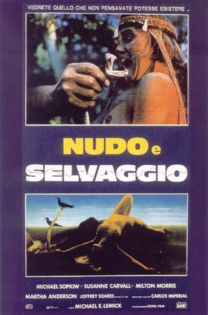 Nudo e selvaggio - Italian Movie Poster (thumbnail)