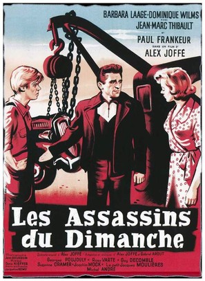 Les assassins du dimanche - French Movie Poster (thumbnail)