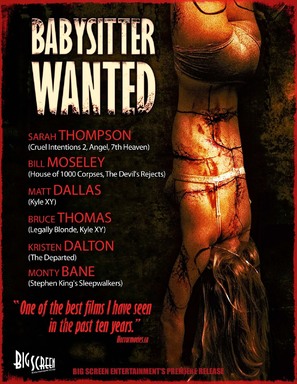 Babysitter Wanted - Movie Poster (thumbnail)