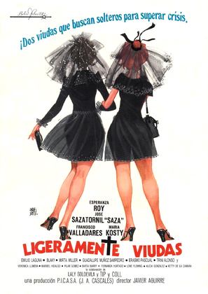 Ligeramente viudas - Spanish Movie Poster (thumbnail)