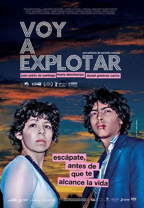 Voy a explotar - Mexican Movie Poster (thumbnail)
