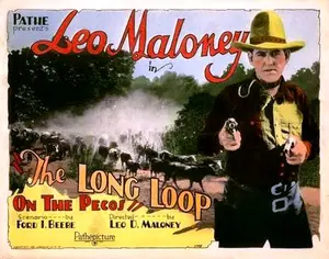 The Long Loop on the Pecos Poster