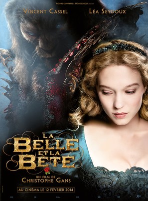 La belle &amp; la b&ecirc;te - French Movie Poster (thumbnail)