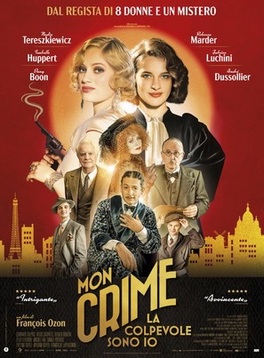 Mon crime - Italian Movie Poster (thumbnail)