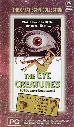 The Eye Creatures - VHS movie cover (thumbnail)